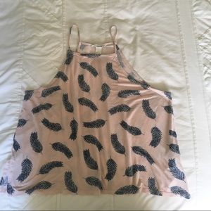 Pale pink tank top